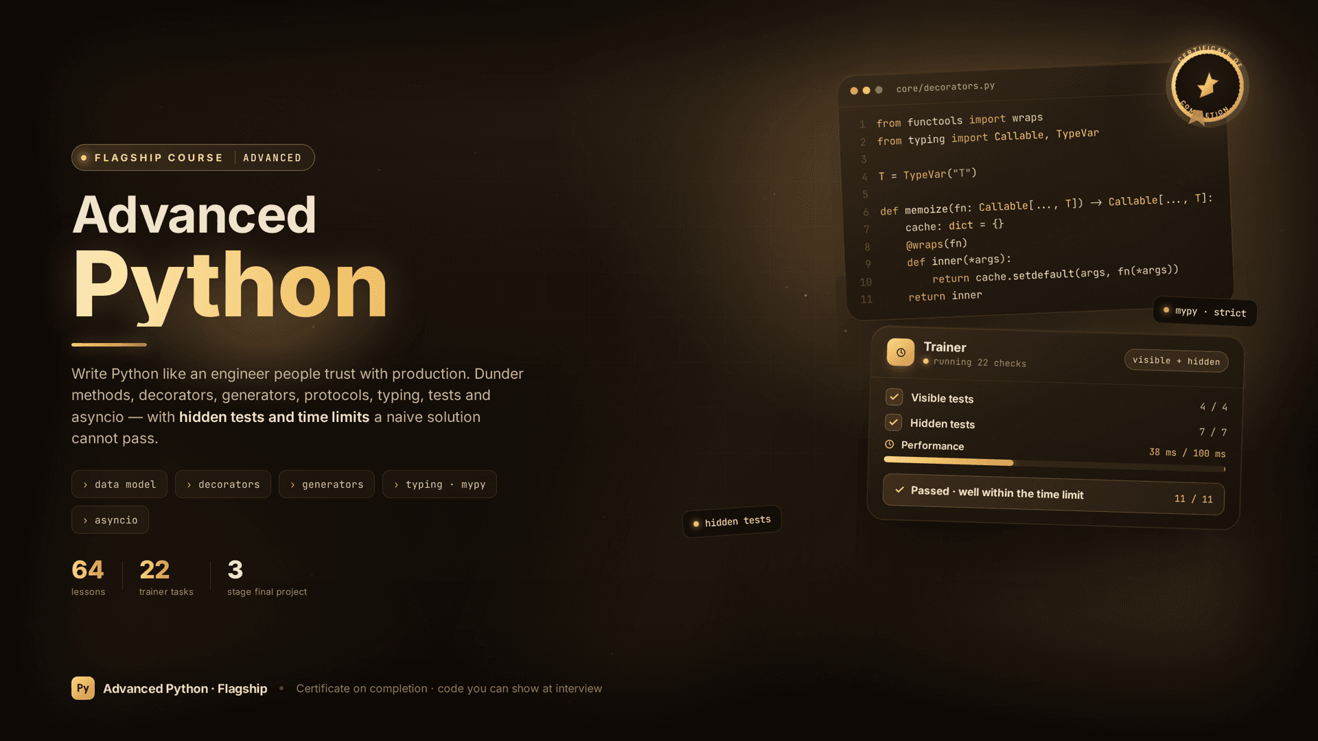 Advanced Python cover